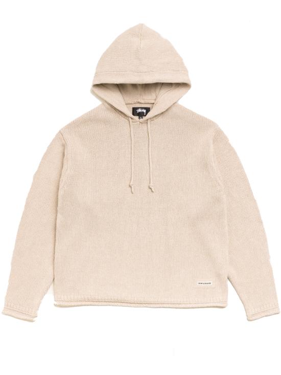 26FW 스투시 후드 티셔츠 117298 1033 OATMEAL