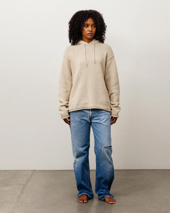 26FW 스투시 후드 티셔츠 117298 1033 OATMEAL - STUSSY