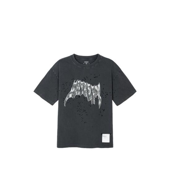 26FW 새티스파이 모스테크 티셔츠 11006 00A38 AGBLK BLACK