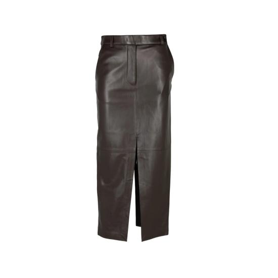 26FW 씨오 미디 스커트 3599ALG CHOCO BROWN