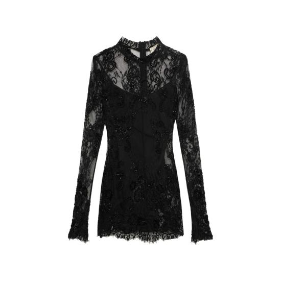 26FW 블루마린 원피스 RF6062 J1616 22222 BLACK