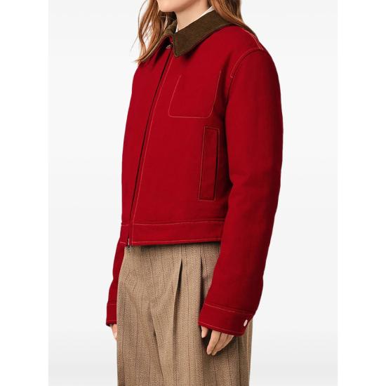 26FW 아미 봄버 자켓 FJK920 DE0132 A186 RED - AMI