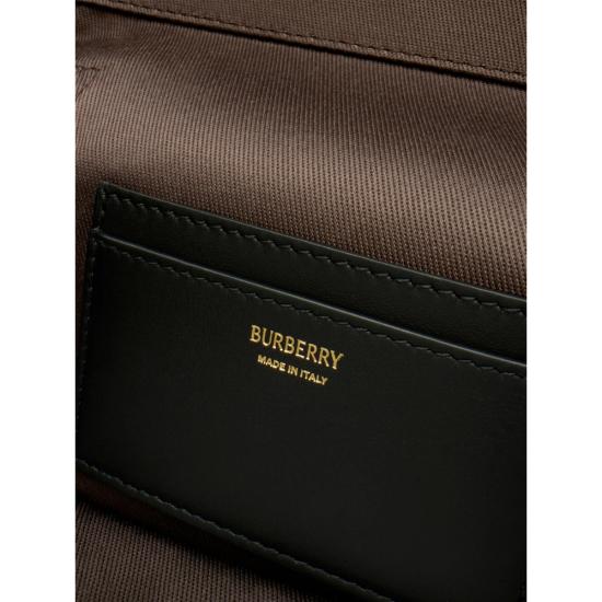 26FW 버버리 토트백 8132098 LL VANITY C6741 BROWN BLACK - BURBERRY