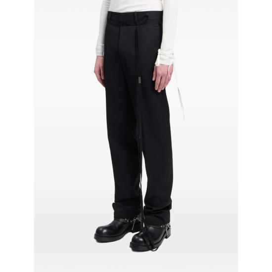 26FW 앤 드뮐미스터 팬츠 B0014654 FA761 099 BLACK - ANN DEMEULEMEESTER
