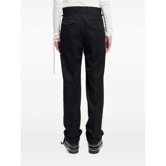 26FW 앤 드뮐미스터 팬츠 B0014654 FA761 099 BLACK - ANN DEMEULEMEESTER