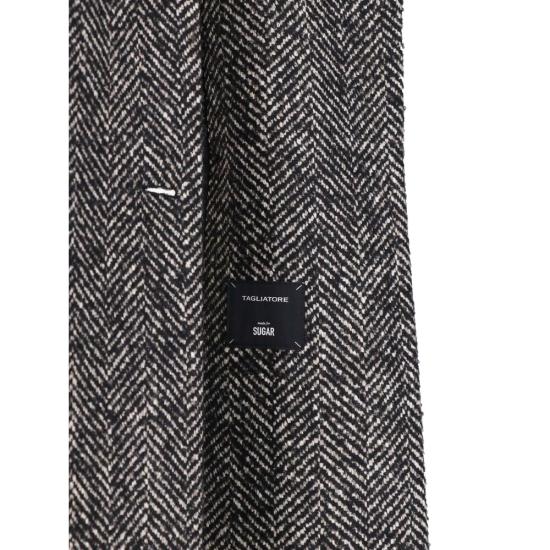 26FW 딸리아토레 코트 340218 JOLE EN837 BLACK WHITE - TAGLIATORE
