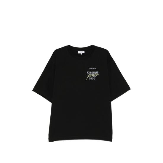 26FW 메종키츠네 탑 MQMJT02KJ0119 BLACK