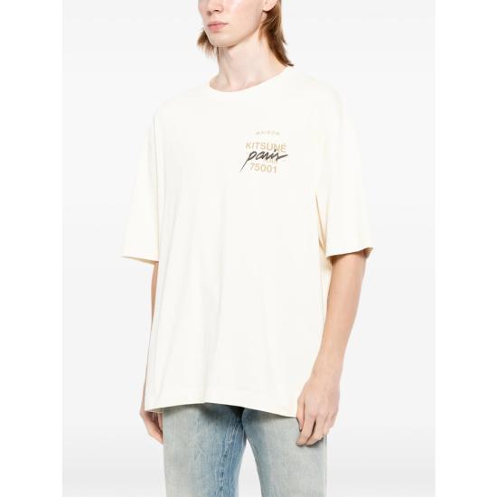 26FW 메종키츠네 탑 MQMJT00KJ0119 NOBEI NEUTRALS - MAISON KITSUNE