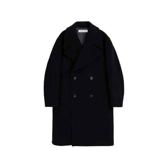 26FW 선플라워 코트 4227 DB BLACK
