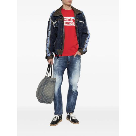 26FW 디스퀘어드2 탑 D20106 S71GD1700 307 RED - DSQUARED2