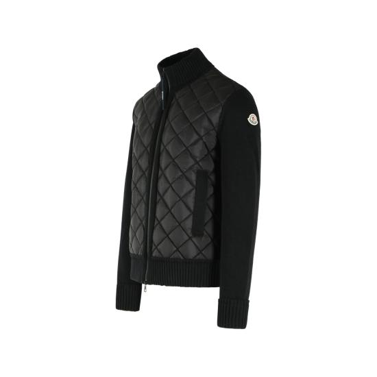 26FW 몽클레어 가디건 M4281 9B000 60 999 BLACK - MONCLER