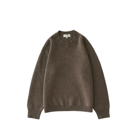 26FW 스튜디오 니콜슨 니트웨어 SN 1494 MORAY MOUSE BROWN