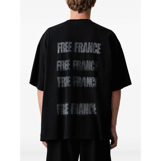 26FW 베트멍 탑 MH27TR237B BLACK - VETEMENTS