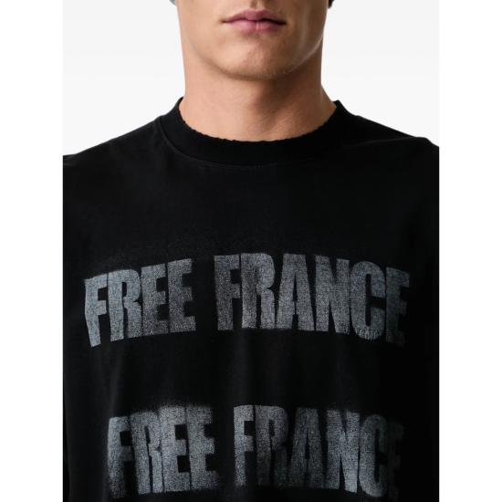 26FW 베트멍 탑 MH27TR237B BLACK - VETEMENTS