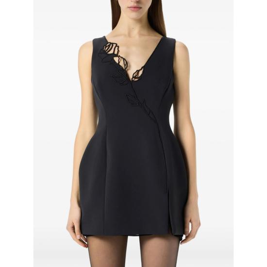 26FW 블루마린 원피스 RF6037 T3191 22222 BLACK - BLUMARINE