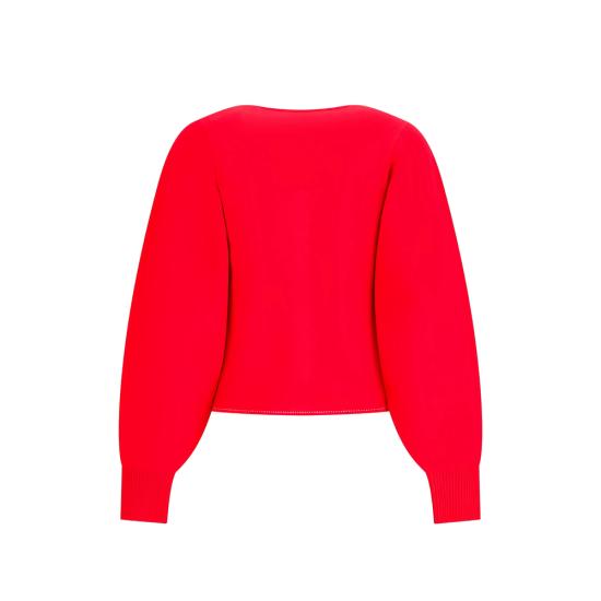 26FW 자크뮈스 가디건 CDW00845 AK00276 470 RED - JACQUEMUS