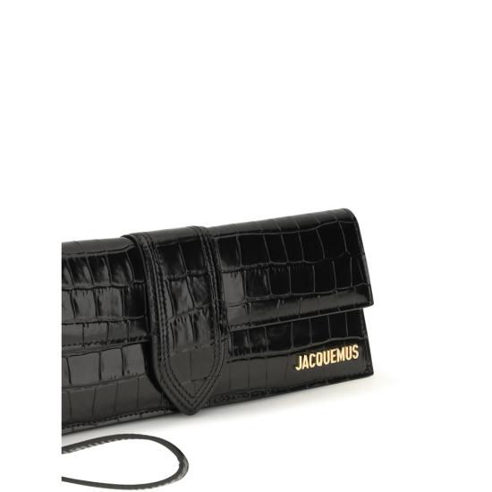 26FW 자크뮈스 클러치/파우치 BAW00477 AC07A05 990 BLACK - JACQUEMUS