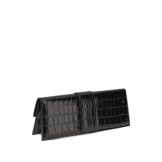 26FW 자크뮈스 클러치/파우치 BAW00477 AC07A05 990 BLACK - JACQUEMUS
