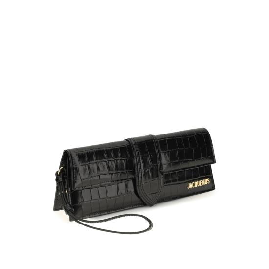 26FW 자크뮈스 클러치/파우치 BAW00477 AC07A05 990 BLACK - JACQUEMUS