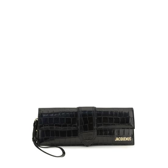 26FW 자크뮈스 클러치/파우치 BAW00477 AC07A05 990 BLACK