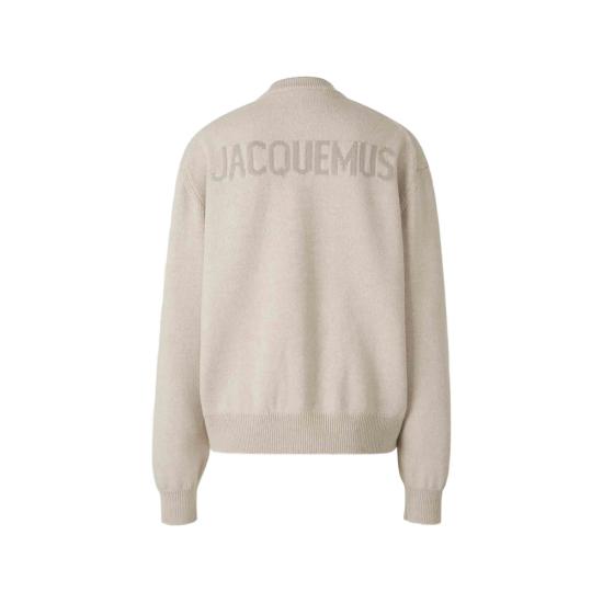26FW 자크뮈스 가디건 CDW00837 AK00347 130 NEUTRALS - JACQUEMUS
