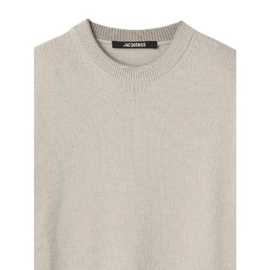 26FW 자크뮈스 니트웨어 SWM00629 AK00347 130 NEUTRALS - JACQUEMUS