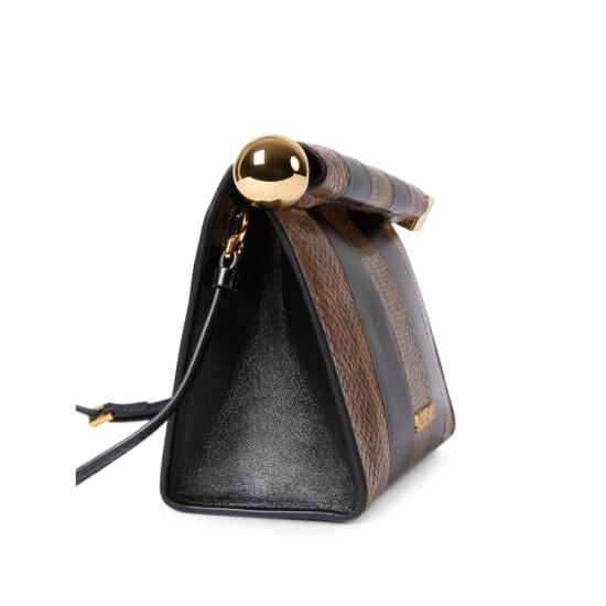 26FW 자크뮈스 클러치/파우치 BAW00472 AC24M12 9TU BROWN BLACK - JACQUEMUS