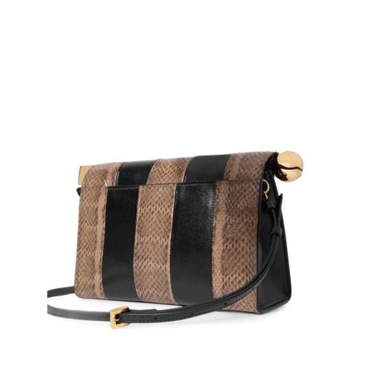 26FW 자크뮈스 클러치/파우치 BAW00472 AC24M12 9TU BROWN BLACK - JACQUEMUS