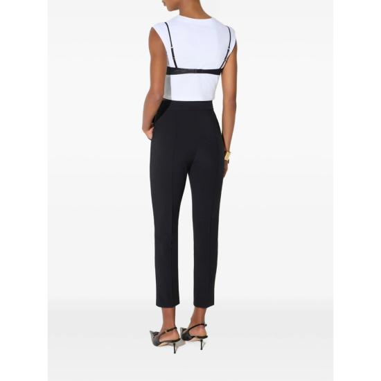 26FW 엘리자베타프랜치 수트 팬츠 PA22067E2 110 BLACK - ELISABETTA FRANCHI