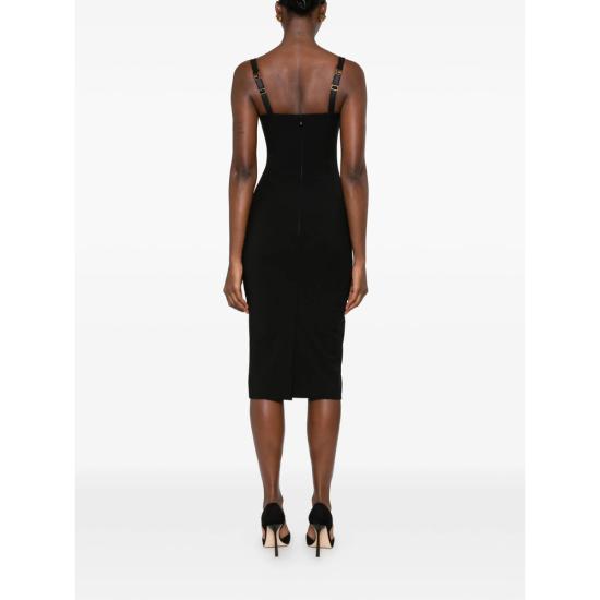 26FW 엘리자베타프랜치 원피스 AB00267E2 110 BLACK - ELISABETTA FRANCHI