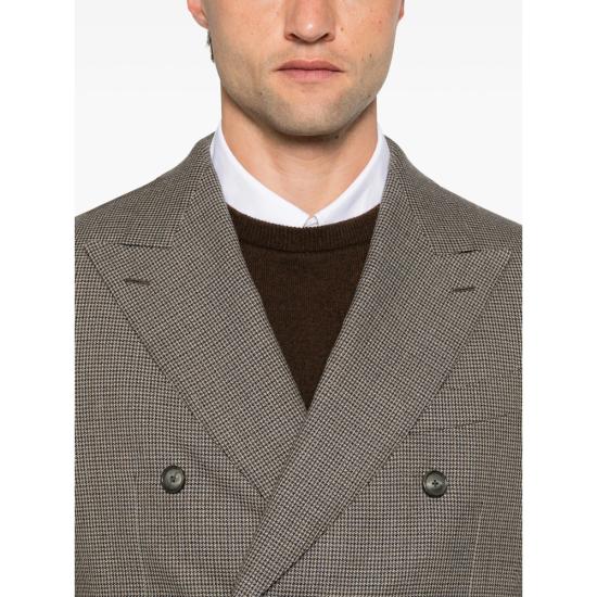 26FW 카루소 수트 자켓 510239 LN1JD612F 0550 GREY BROWN - CARUSO