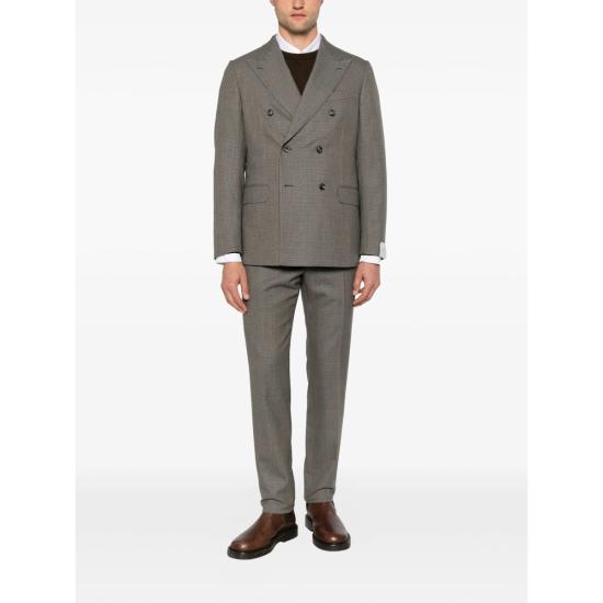 26FW 카루소 수트 자켓 510239 LN1JD612F 0550 GREY BROWN - CARUSO
