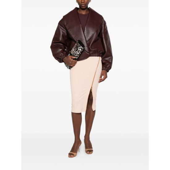 26FW 엘리자베타프랜치 스커트 GO20866E2 EA1 PINK - ELISABETTA FRANCHI