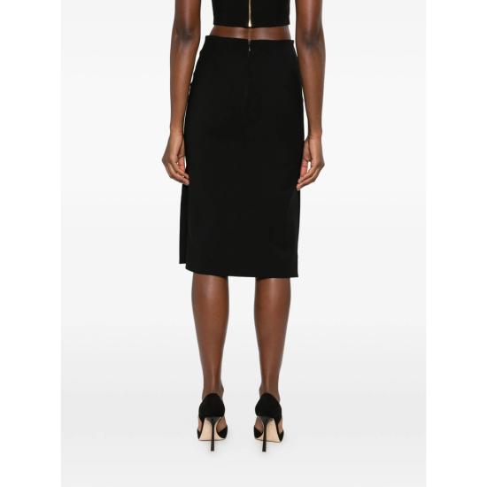 26FW 엘리자베타프랜치 스커트 GO22867E2 110 BLACK - ELISABETTA FRANCHI
