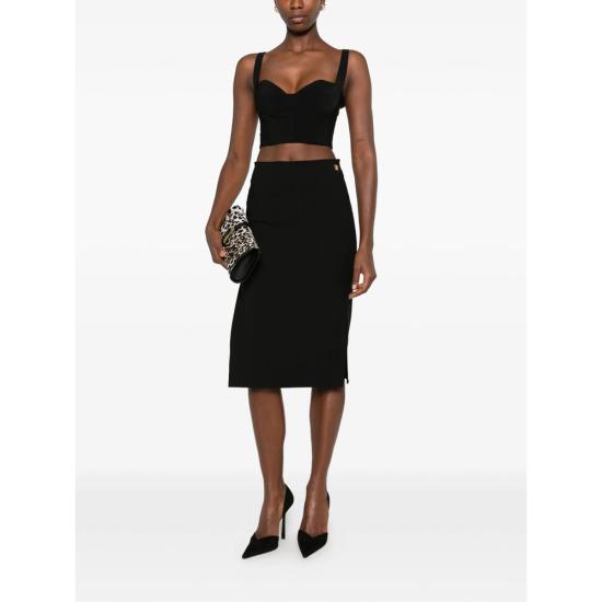 26FW 엘리자베타프랜치 스커트 GO22867E2 110 BLACK - ELISABETTA FRANCHI