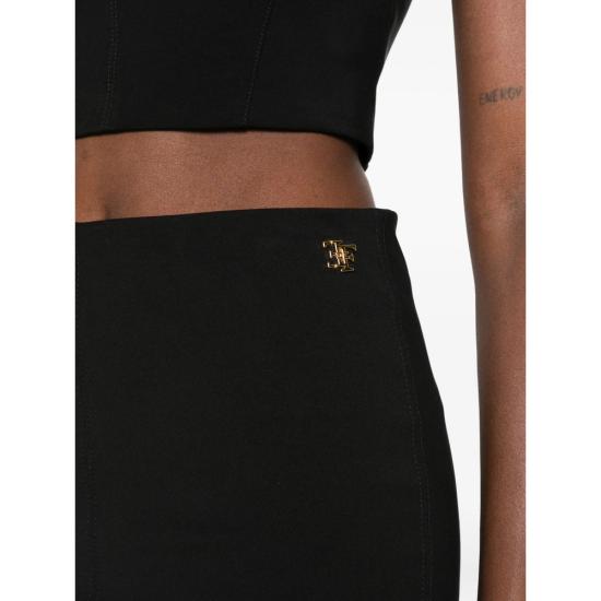 26FW 엘리자베타프랜치 스커트 GO22867E2 110 BLACK - ELISABETTA FRANCHI