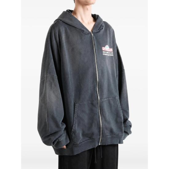 26FW 윌리 차바리아 니트웨어 MUJSW017 011 063N BLACK GREY - WILLY CHAVARRIA
