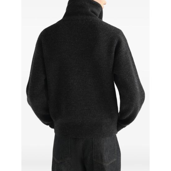 26FW 르메르 가디건 PO0051 LK1068 BK300 GREY - LEMAIRE