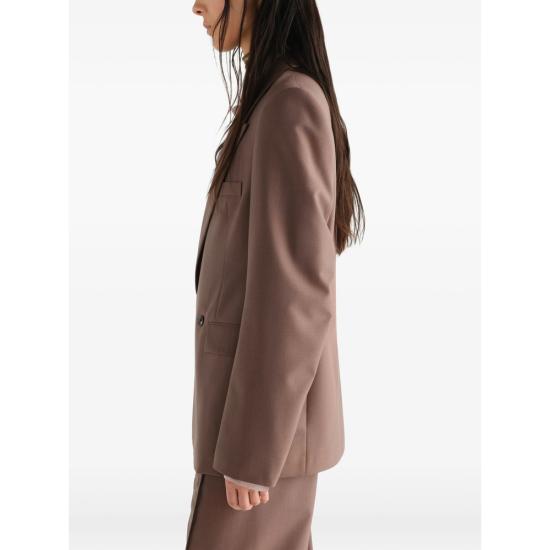 26FW 르메르 더블 브레스티드 테일러드 자켓 JA1113 LF414 GR705 BROWN - LEMAIRE