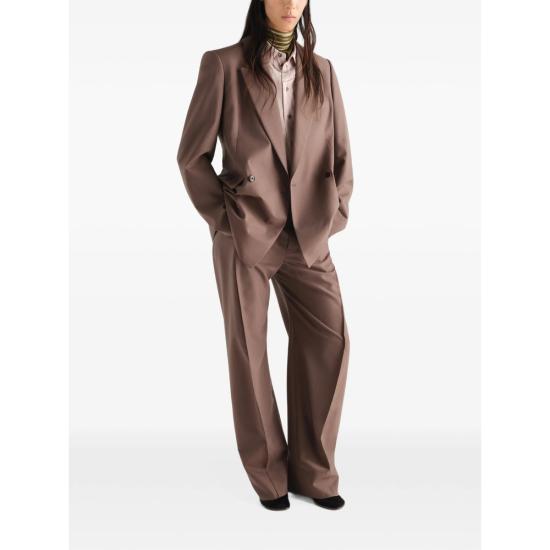 26FW 르메르 더블 브레스티드 테일러드 자켓 JA1113 LF414 GR705 BROWN - LEMAIRE
