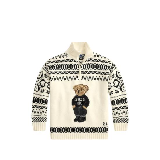 26FW 랄프 로렌 자켓 211B23908001 CREAM NEUTRALS BLACK