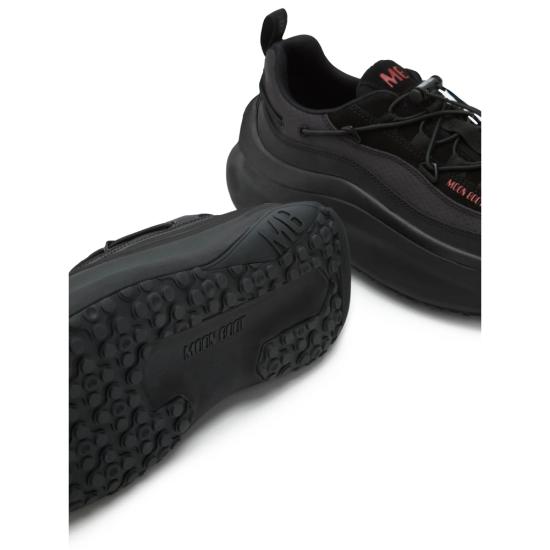 26FW 문부츠 문247 X레이스 스니커즈 80D2490100 NH36 BLACK - MOON BOOT