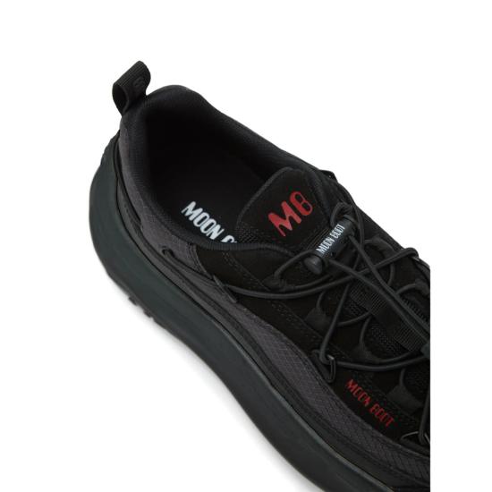 26FW 문부츠 문247 X레이스 스니커즈 80D2490100 NH36 BLACK - MOON BOOT