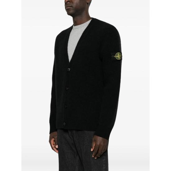 26FW 스톤 아일랜드 가디건 155100046 S0N22 V0029 BLACK - STONE ISLAND