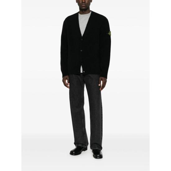 26FW 스톤 아일랜드 가디건 155100046 S0N22 V0029 BLACK - STONE ISLAND