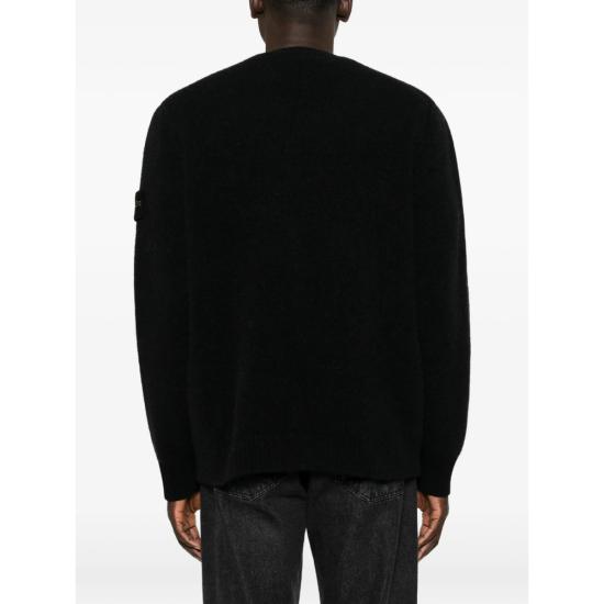 26FW 스톤 아일랜드 가디건 155100046 S0N22 V0029 BLACK - STONE ISLAND