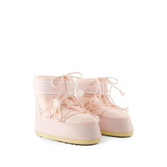 26FW 문부츠 아이콘 나일론 로우 부츠 80D1409340 J042 PINK - MOON BOOT