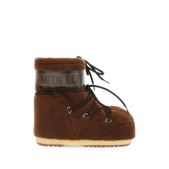 26FW 문부츠 아이콘 나일론 로우 부츠 80D1409700 M004 BROWN