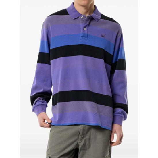 26FW 이알엘 폴로 티셔츠 ERL13T009 PURPL PURPLE BLACK - ERL