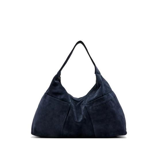 26FW 기마구아스 토트백 MAXI SACCO SUEDE NAVY BLUE